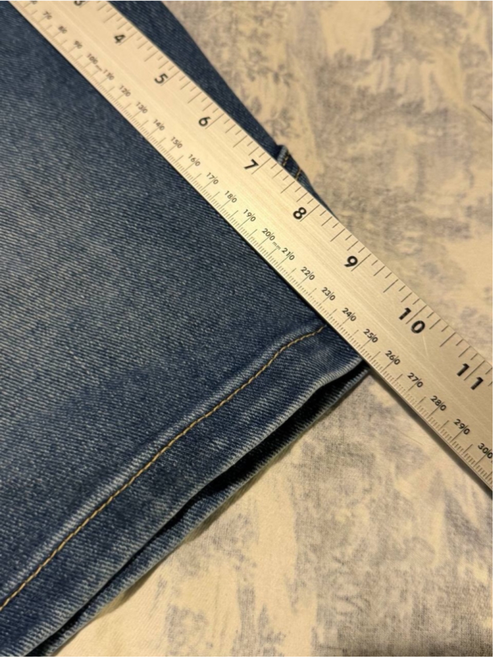 Flamingals High Rise Cargo Bermuda Denim Shorts XL - Picture 5 of 6